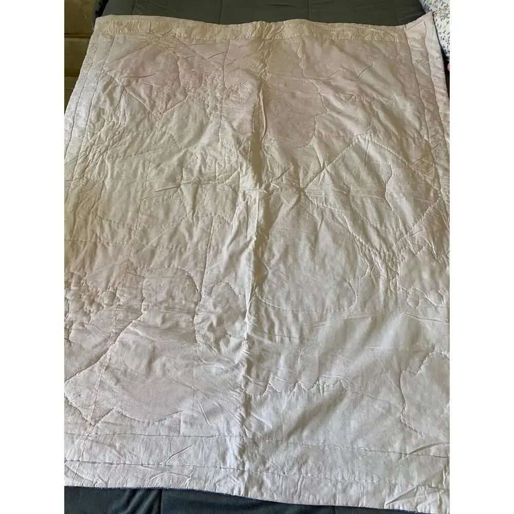 Winter Themed Patchwork Quilt with Snowman Design